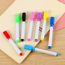 Whiteboard special color whiteboard pen creative brush water - based environmental protection small number can wipe the pen 8 color magnetic whiteboard pen