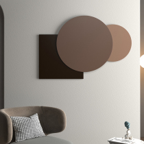Modern minimalist wall decoration pendant metal wrought wall decoration round background wall