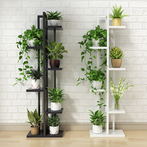 Green rochid flower shelf living room bedroom flower shelf multi-storey indoor special iron balcony flower rack rack home