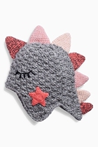 Spot UK NEXT Autumn Winter New Female Treasure Boy Shy Little Dinosaur Unicorn Styling Thick Knit Hat