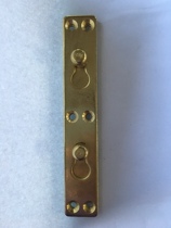 Iron imitation gold bed hanging copper plated bed buckle 5 inch hardware connector