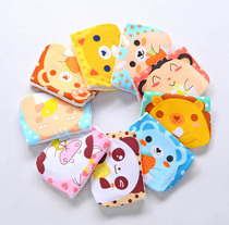 Clear Goods Beibei Baby Soft 4 Floors Increased Number Children Gauze Suction sweat towels Four-layer baby styling cushion back towels