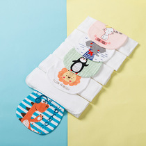 (2 Dress) Baby Pure Cotton Cotton Cloth Suction sweat towels Kindergarten Sweat Scarves padded back All cotton Little CUHK
