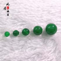 Malay jade beads bracelet diy handmade beaded material Jasper green crystal beads bracelet accessories