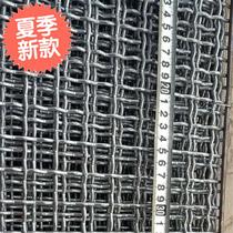 Steel wire mesh screen custom a square mesh barbecue stainless steel curtain steel screen filter grate barbecue screen