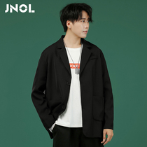 Casual blazer mens loose single west top Student Korean version of the trend suit Small suit Yuppie handsome dk uniform