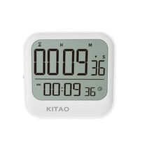 2020 Upgrade Japan North Tail with Vibrating Backlight Timer Student Multifunctional Mute Timer