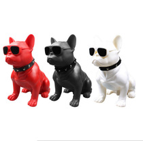 French Bulldog Bluetooth Speaker Whole Body Dog Sound Bass Outdoor Mini Small Steel Gun Cute Portable