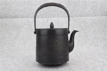 Supreme Room] Japans return to life hall made of thallium type rotary cylindrical old iron pot No water leakage 』