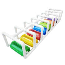 New Outdoor Seven Colourful Roller Competitive Racing kindergarten Multiperson JICA Childrens team assisted in the rollout of the car