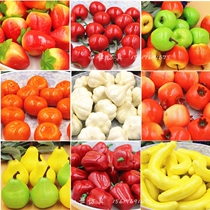 Simulation fruit Cherry fake cherry mini little Apple Still Life photo photography props living room home decoration ornaments