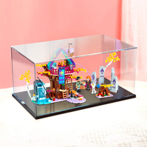 Acrylic dust box for LEGO 41164 psychedelic treehouse display model toy transparent