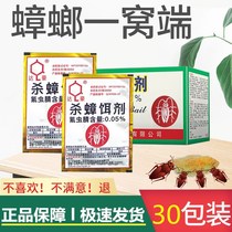 Cockroach medicine household non-non-toxic one nest end full nest end artifact strong elimination of small strong glue bait agent flagship store