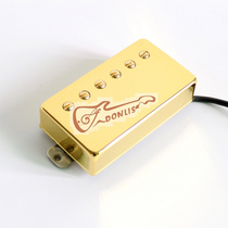 Dongli electric guitar replacement LP double coil pickup aluminum nickel cobalt 5 copper base gold shell a set