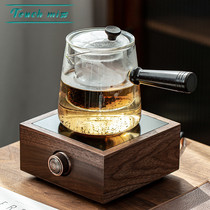Touch Miss walnut electric pottery stove automatic tea maker household glass kettle electric tea stove silent