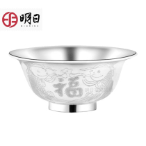 Tomorrow silver bowl 999 foot silver baby Silver Bowl wedding silver bowl silver tableware small