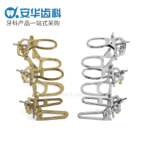 Dental occluder copper bite jaw frame mechanic denture tool pure copper occluder zinc jaw frame large and small