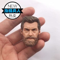 1 6 Wolverine 3 Old wolf Logan Logan Wolf Uncle Bing doll head carving spot (batch)