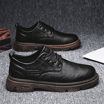 Chef Shoes Mens Kitchen Special Waterproof Non-slip Casual Leather Shoes Workwear Royals Shoes 2022 New Spring Mens Shoes