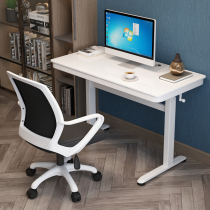 Lifting computer desk desk desk student learning desk home manual Adjustable Workbench optional set