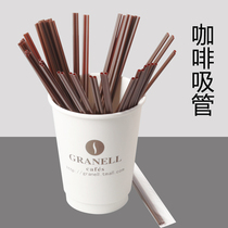 Disposable coffee straw Three-hole independent packaging Two-hole coffee mixing stick Hot drink small straw 500 100pcs