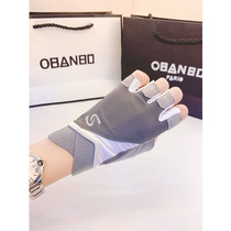 Fitness gloves half-finger men and women Summer thin equipment training bicycle single bar caused upward anti-cocoon non-slip breathable