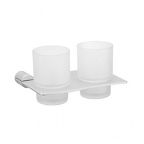 Clear Cabin Y Bathroom 219 Series Upscale Space Aluminum Double Cup Rack Wash Cup Toothbrush Cup 21968