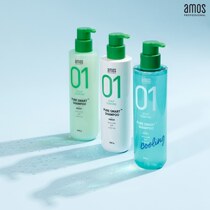 Korean professional hairdressing brand amos amos Zhichun Dandruff scalp oil control shampoo hair mask conditioner