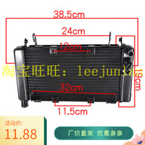 Suitable for yellow dragon 600 water tank BJ600GS BN600i water tank cover assembly radiator water cooler