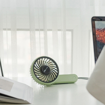 Little Bear Fan Mini Portable Folding USB Charging Fan Low Noise Student Dormitory Small Office Desktop
