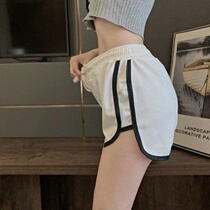 Korean loose high waist sports shorts women running yoga wide legs hot pants tide casual home pajama pants beach pants summer