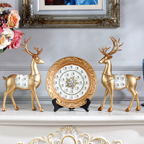 Lucky deer wine cabinet decoration decoration TV cabinet Home decoration Creative opening gift Best friend wedding gift