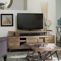 JSM American country solid wood TV cabinet foreign trade French pastoral retro old sound Cabinet dinner side dish cabinet