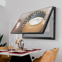 Modern simple meter box decorative painting hydraulic switch box light luxury creative switch box distribution box shielding hanging painting