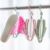 Creative Wind double balcony shai xie jia multifunctional hanging shoes of liang xie jia adhesive hook liang xie jia sub-liang shai jia