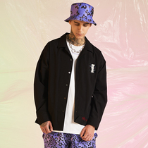 SoulSense overwear shirt Black Samurai long shirt coat men and women tide card hip hop