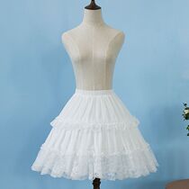 Daily lolita skirt support Adjustable bell A-shaped fishbone support Soft sister half petticoat violent tutu support