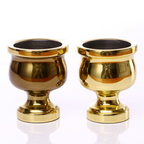 Ximanti family for Buddha copper water Cup rust-proof inner tank God of wealth for the Cup Company for Guan Gong light body high foot glass