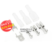 2 8 4 8 6 3mm spring sheath insert male and female cold-pressed terminal terminal all copper