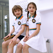Kindergarten Garden clothes Summer clothing Primary school uniforms Summer class clothes College Wind short sleeves Graduation photos 61 Performance clothes