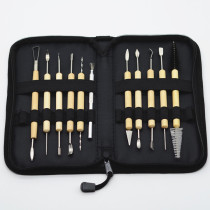 11-piece sculpture tools fine carving oil mud soft pottery clay sculpture pottery hand-made model kit matching