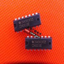 Logic chip CD4001BE DIP-14 package large price excellent original