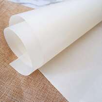 New white bulk high temperature resistant oil cloth non-stick anti-oil cloth can be repeatedly used 40 * 60cm oven with baking work