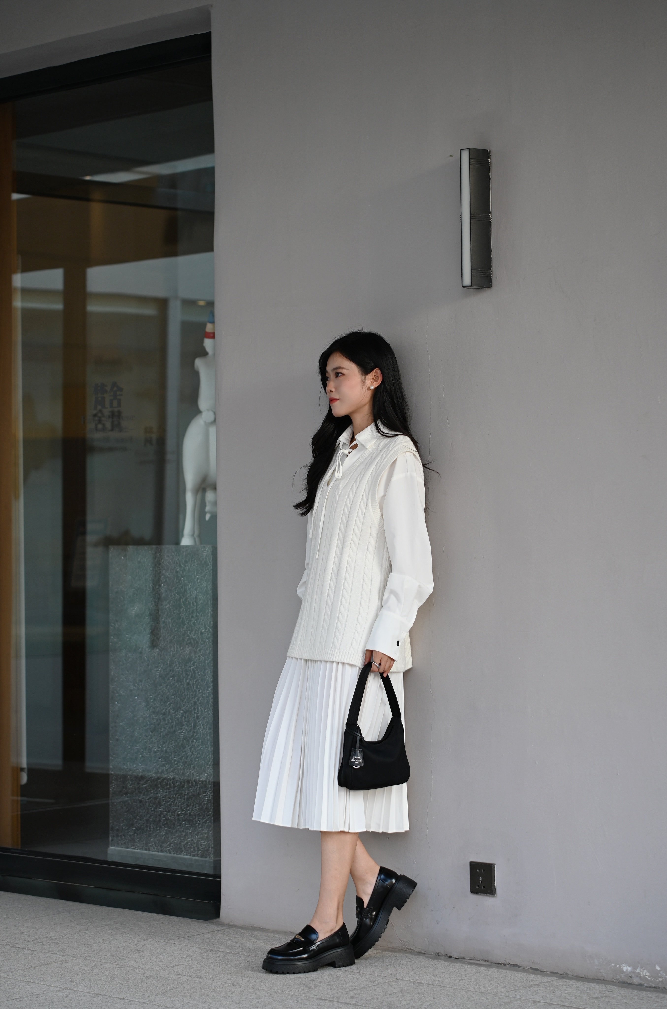 田曦薇同款百丽海鸥乐福鞋2.0 厚底增高设计拉长比例 真皮材质柔软亲肤