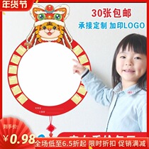 2o22 calendar tiger year calendar tiger year calendar hanging paper hand diy made blank hand painted new calendar creative poster