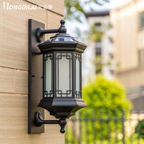 Hongdi Lai new Chinese solar wall lamp LED sun table lamp aisle lamp waterproof outdoor lamp garden lamp