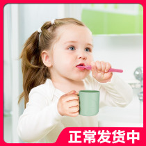 Childrens brush Cup home simple cartoon wash cup cute drinking cup baby water cup anti-drop toothbrush cup