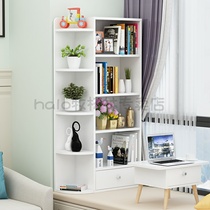  Bay window cabinet Locker Bedroom windowsill Floor-to-ceiling small bookshelf Tatami upper shelf Table combination Balcony cabinet