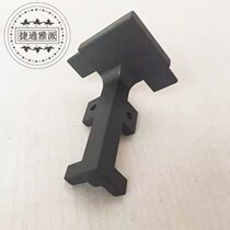 (Accessories) L-type aluminum alloy handle-free iron gray corner zinc alloy outer Corner Corner
