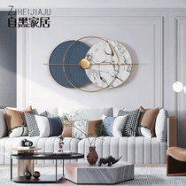 Italian light luxury background wall wrought Wall Wall bedroom wall decoration pendant Porch restaurant wall decoration metal decoration